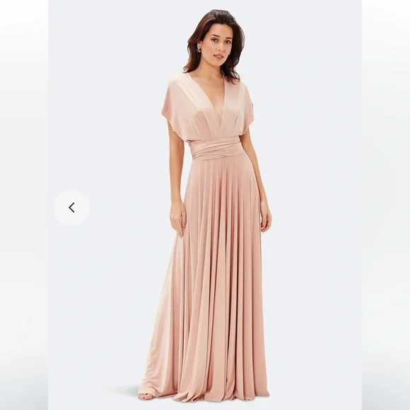 Two Birds Convertible Maxi Dress | Color: Pink | Size: One Size | Keg1037'S Closet
